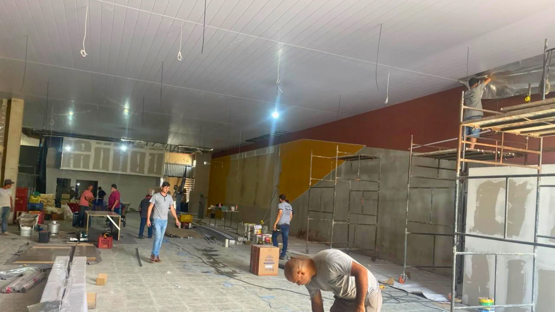 Ampliação Área Comercial - Mercado Veneza